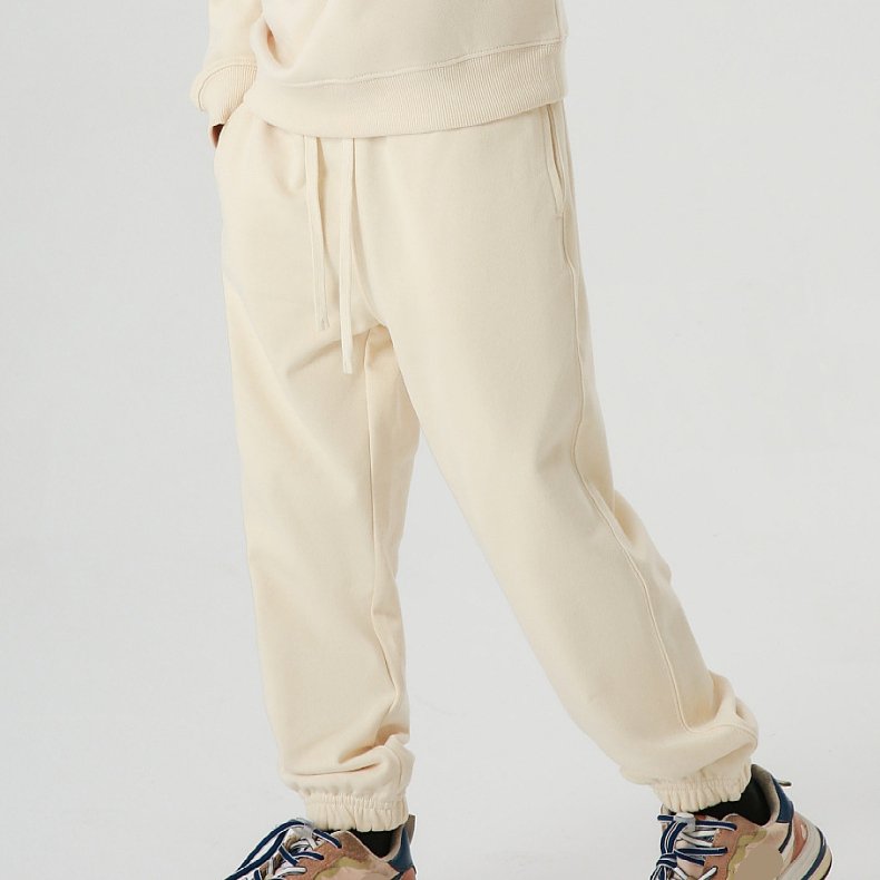 Children Casual Joggers 100% cotton Kids Pants LL-BK16 print logo 29