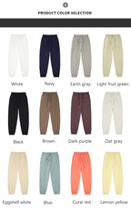 Children Casual Joggers 100% cotton Kids Pants LL-BK16 print logo 39
