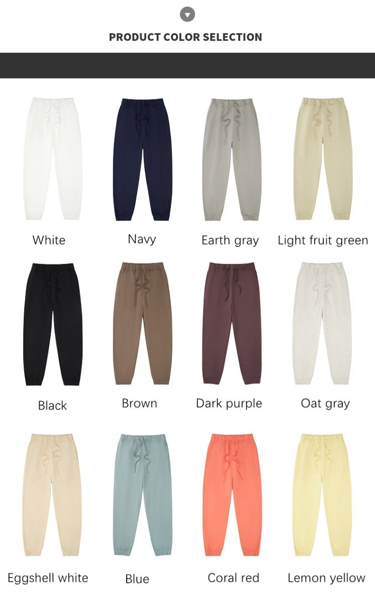 Children Casual Joggers 100% cotton Kids Pants LL-BK16 print logo 39