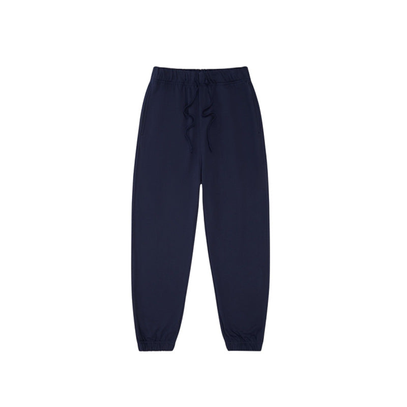 Children Casual Joggers 100% cotton Kids Pants LL-BK16 print logo 18