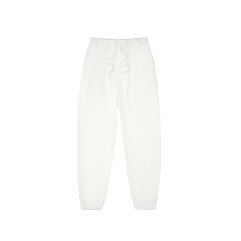 Children Casual Joggers 100% cotton Kids Pants LL-BK16 print logo 3