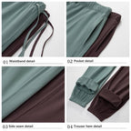 Children Casual Joggers 100% cotton Kids Pants LL-BK16 print logo 28