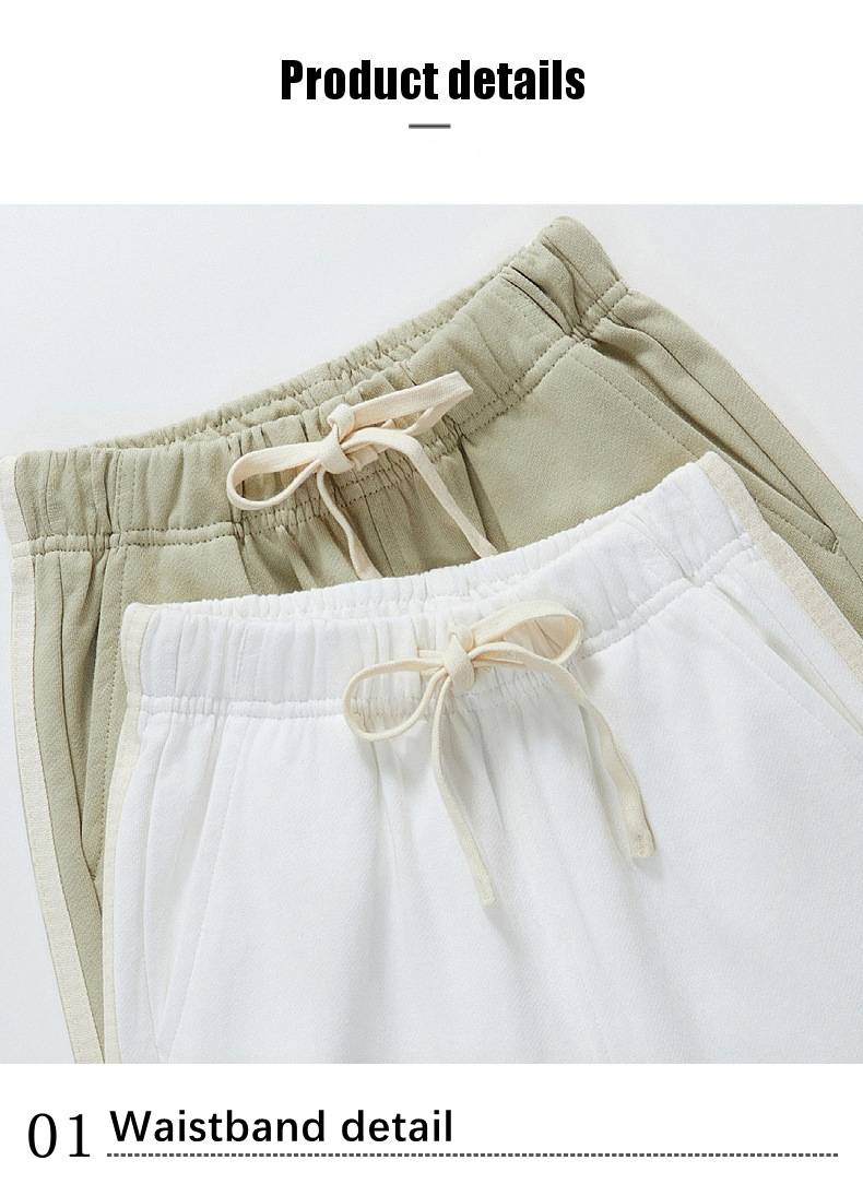 Children Sports Joggers 100% cotton Pants Kids LL-BK26 print logo 30