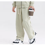 Children Sports Joggers 100% cotton Pants Kids LL-BK26 print logo 23