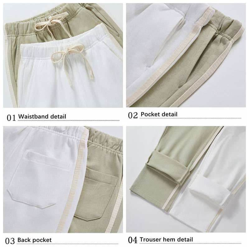 Children Sports Joggers 100% cotton Pants Kids LL-BK26 print logo 19