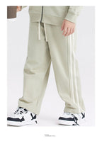 Children Sports Joggers 100% cotton Pants Kids LL-BK26 print logo 24