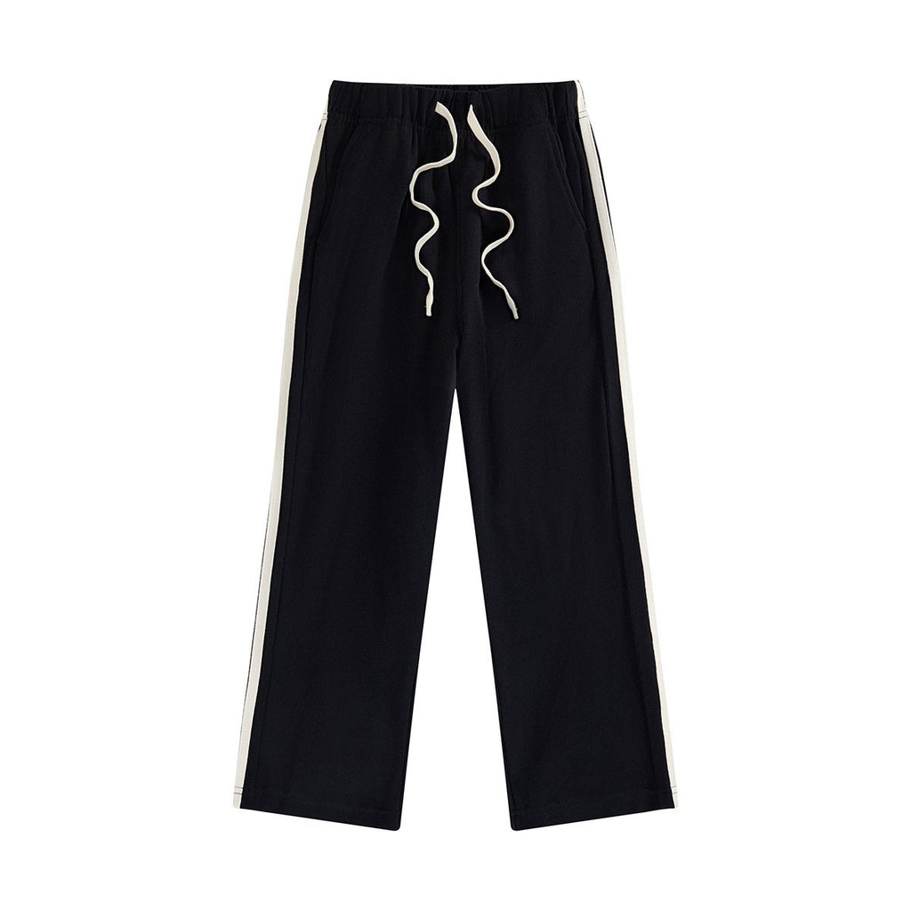 Children Sports Joggers 100% cotton Pants Kids LL-BK26 print logo 8