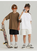 Children Casual Sportswear 100% cotton Set LL-BT034+BK7 Set print logo 35