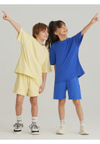 Children Casual Sportswear 100% cotton Set LL-BT034+BK7 Set print logo 36