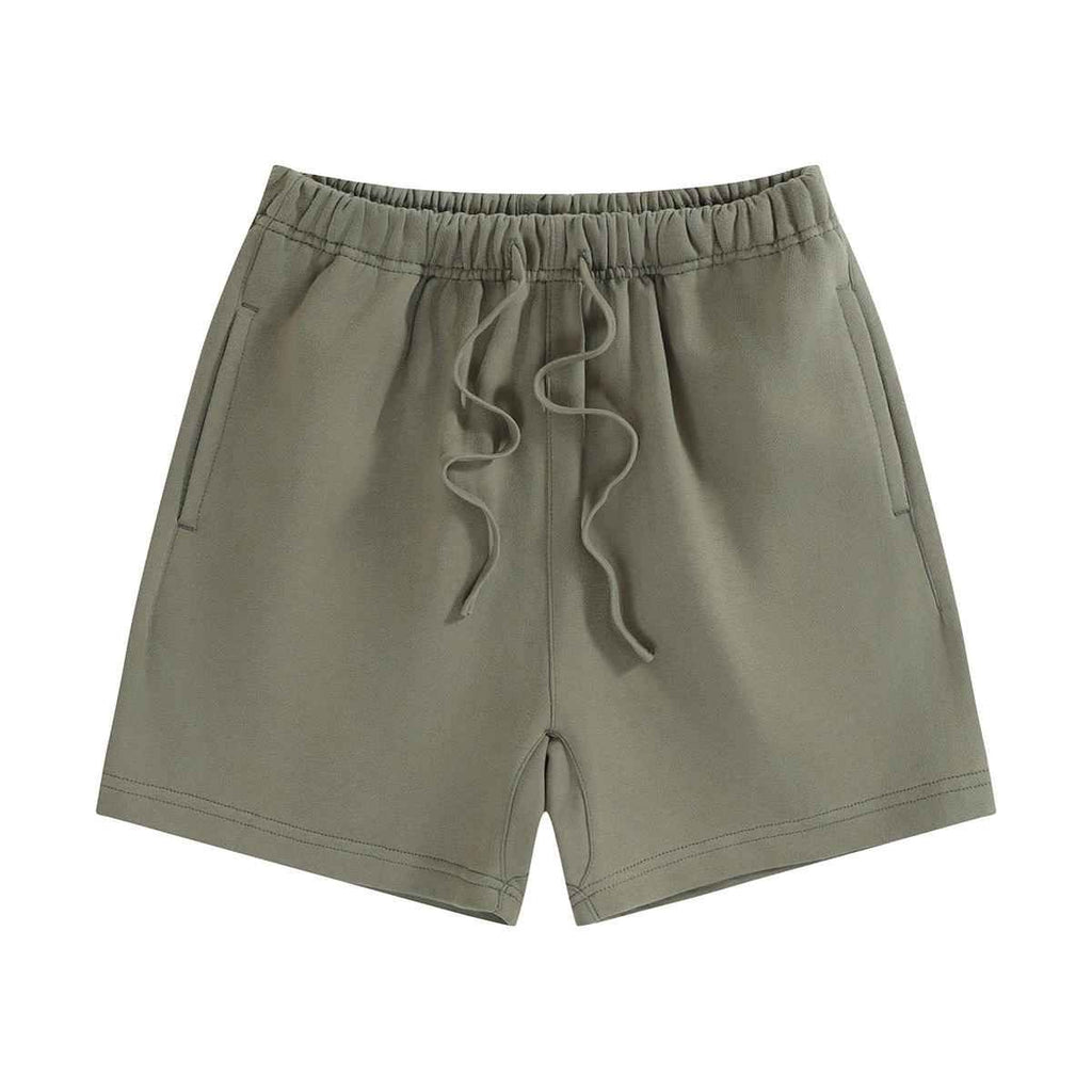 Children Casual Sportswear 100% cotton Set LL-BT034+BK7 - shorts print logo 17