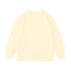 Children Sports Workout 100% cotton Long Sleeve Shirt LL-BT035 print logo 9