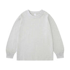 Children Sports Workout 100% cotton Long Sleeve Shirt LL-BT035 print logo 12