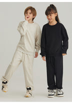 Children Casual Fitness 100% cotton Sweatshirt LL-BW13 print logo 37