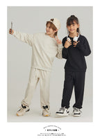 Children Casual Fitness 100% cotton Sweatshirt LL-BW13 print logo 39