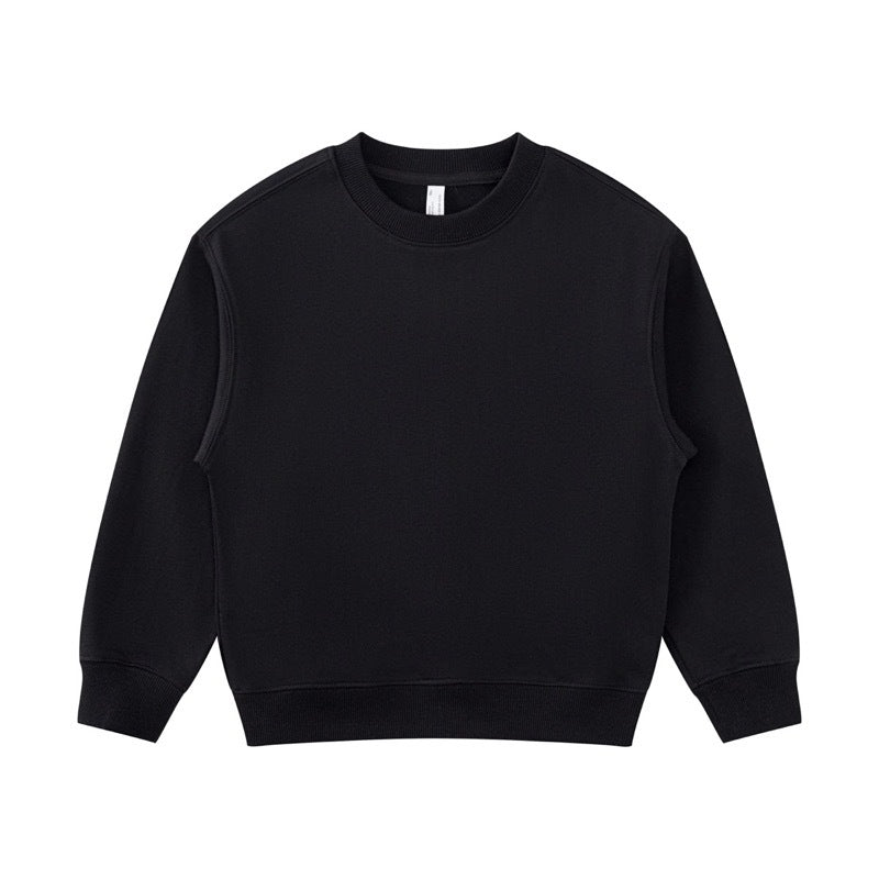 Children Casual Fitness 100% cotton Sweatshirt LL-BW13 print logo 7