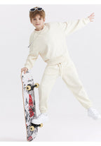 Children Casual Fitness 100% cotton Sweatshirt LL-BW13 print logo 40