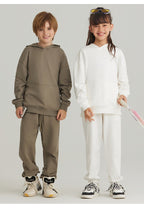Children Casual Activewear 100% cotton Hoodie LL-BW14 print logo 41