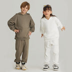 Children Casual Activewear 100% cotton Hoodie LL-BW14 print logo 25