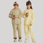 Children Casual Activewear 100% cotton Hoodie LL-BW14 print logo 14
