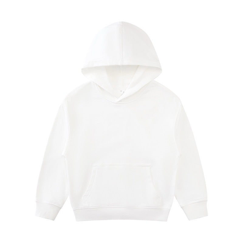 Children Casual Activewear 100% cotton Hoodie LL-BW14 print logo 3