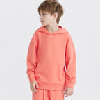 Children Casual Activewear 100% cotton Hoodie LL-BW14 print logo 23