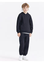 Children Casual Activewear 100% cotton Hoodie LL-BW14 print logo 44