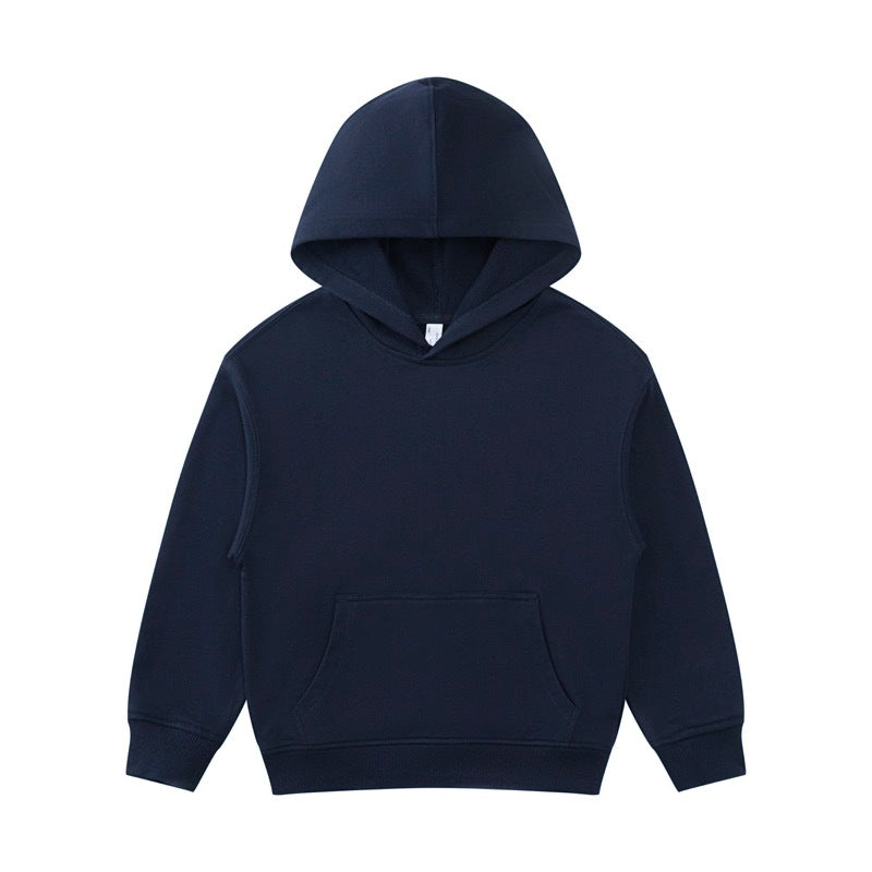 Children Casual Activewear 100% cotton Hoodie LL-BW14 print logo 4