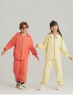 Children Sports Fitness 100% cotton Zip Up Hoodie LL-BW15 print logo 28