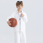 Children Casual Sports 100% cotton Jacket LL-BW25 print logo 17