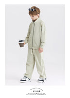 Children Casual Sports 100% cotton Jacket LL-BW25 print logo 37