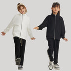 Children Casual Sports 100% cotton Jacket LL-BW25 print logo 9