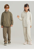 Children Casual Sports 100% cotton Jacket LL-BW25 print logo 29