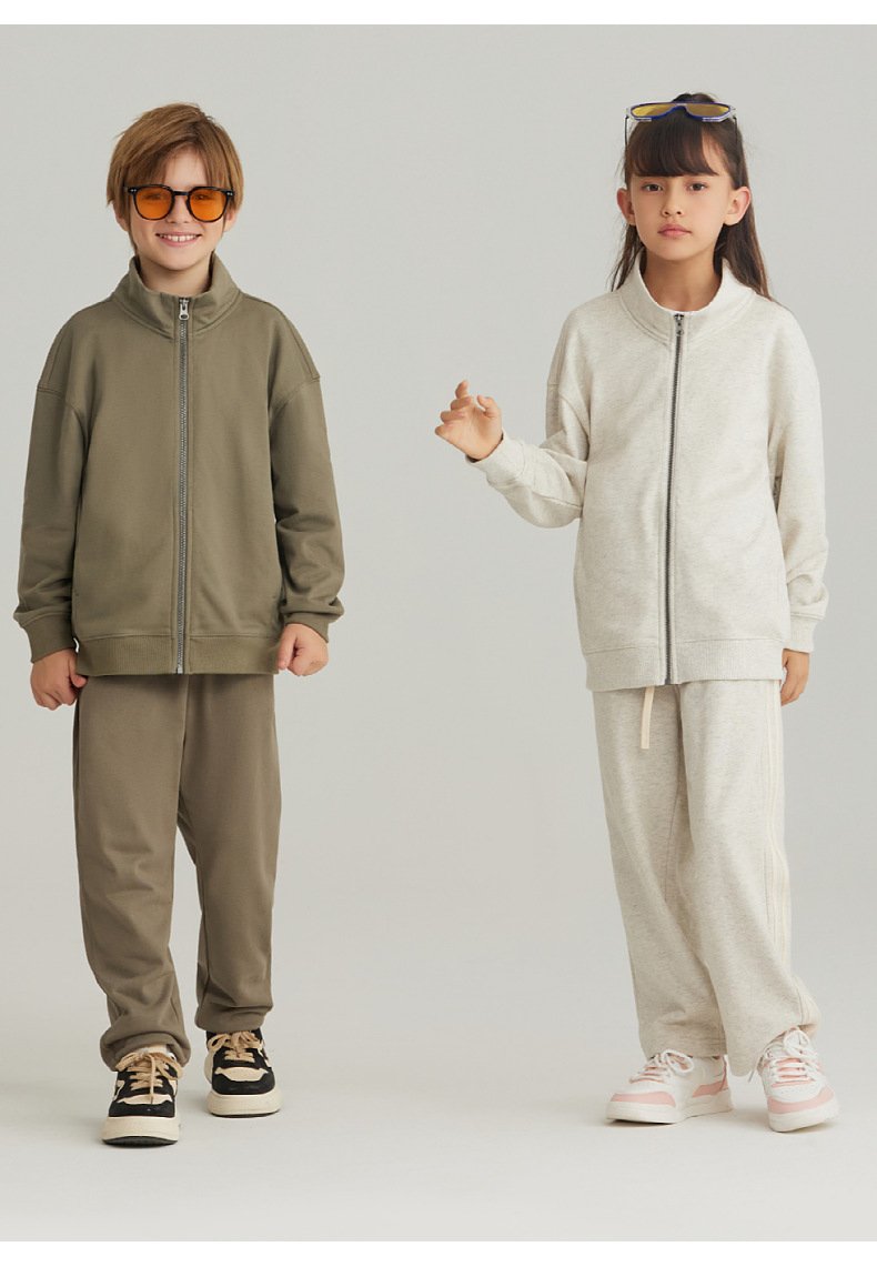 Children Casual Sports 100% cotton Jacket LL-BW25 print logo 29