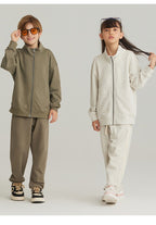 Children Casual Sports 100% cotton Jacket LL-BW25 print logo 31