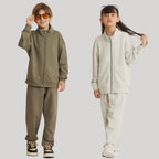 Children Casual Sports 100% cotton Jacket LL-BW25 print logo 11