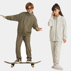 Children Casual Sports 100% cotton Jacket LL-BW25 print logo 15