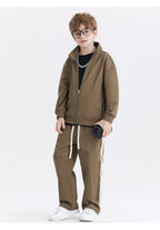 Children Casual Sports 100% cotton Jacket LL-BW25 print logo 39