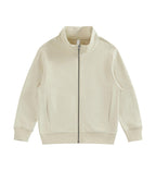 Children Casual Sports 100% cotton Jacket LL-BW25 print logo 4