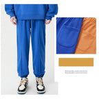 Mens Casual Sports 69% cotton 31% polyester Jogger Pants LL-K104 print logo 17
