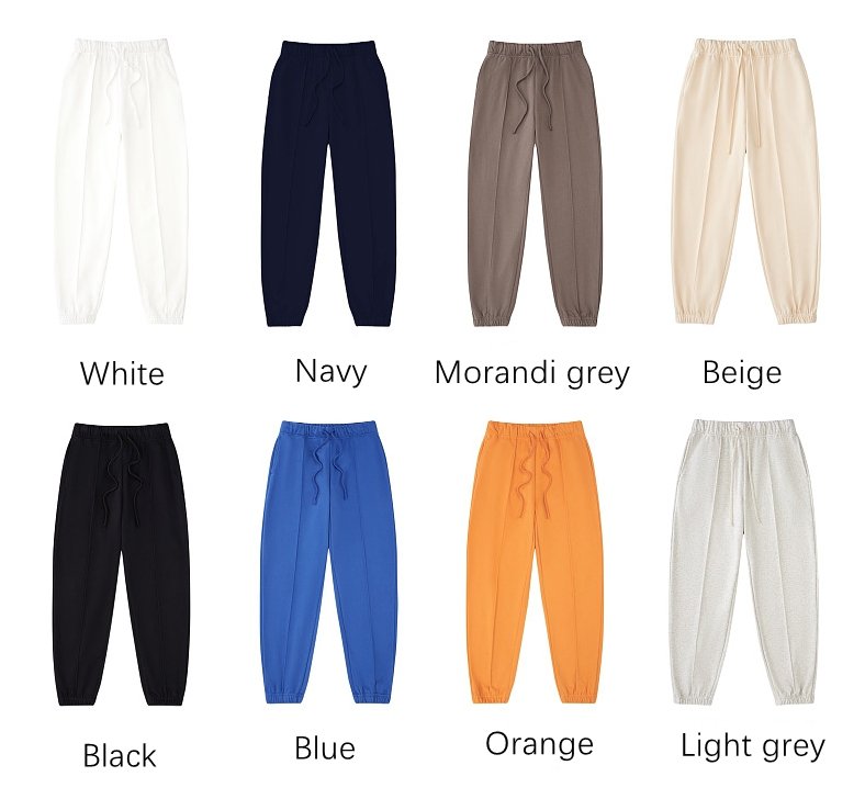 Mens Casual Sports 69% cotton 31% polyester Jogger Pants LL-K104 print logo 46