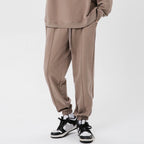Mens Casual Sports 69% cotton 31% polyester Jogger Pants LL-K104 print logo 2