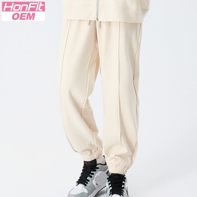 Mens Casual Sports 69% cotton 31% polyester Jogger Pants LL-K104 print logo 18