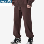 Mens Sports Fitness 100%cotton French Terry Jogger Pants LL-K8 print logo 25