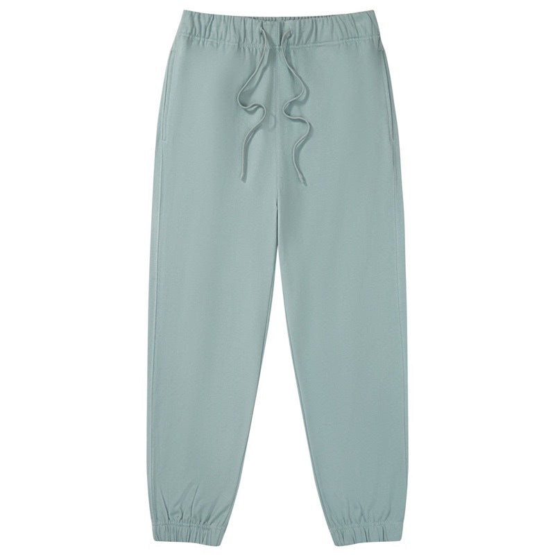 Mens Sports Fitness 100%cotton French Terry Jogger Pants LL-K8 print logo 13