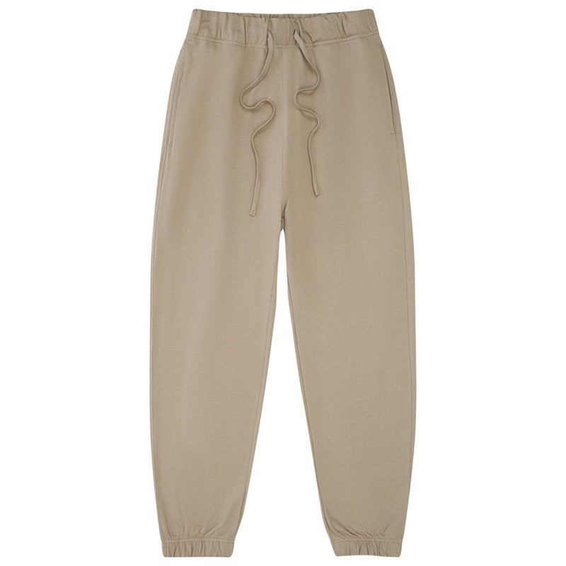 Mens Sports Fitness 100%cotton French Terry Jogger Pants LL-K8 print logo 14