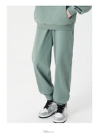 Mens Sports Fitness 100%cotton French Terry Jogger Pants LL-K8 print logo 35