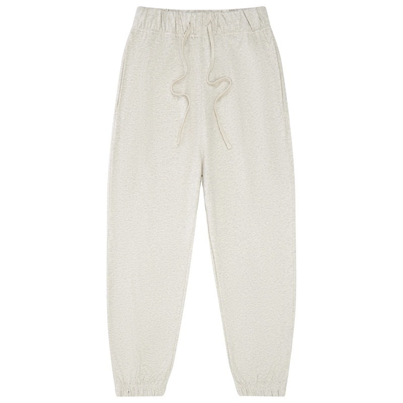 Mens Sports Fitness 100%cotton French Terry Jogger Pants LL-K8 print logo 15