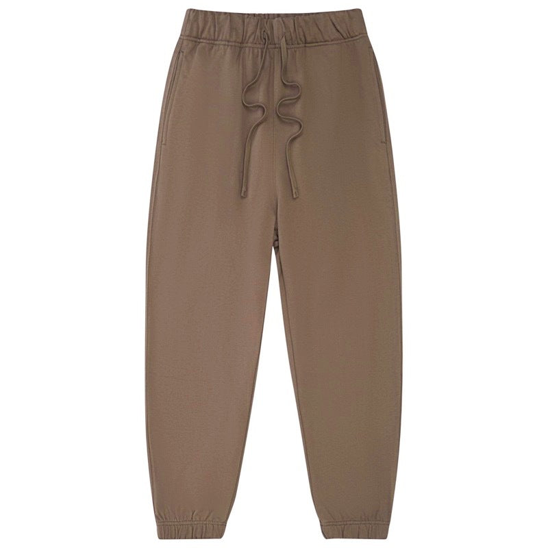 Mens Sports Fitness 100%cotton French Terry Jogger Pants LL-K8 print logo 8