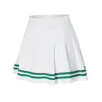Womens Sports Training 75%Nyolon 25%Spandex Tennis Skirt LN13 print logo 12