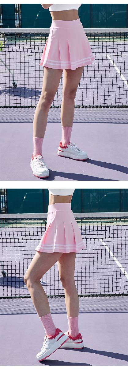 Womens Sports Training 75%Nyolon 25%Spandex Tennis Skirt LN13 print logo 33